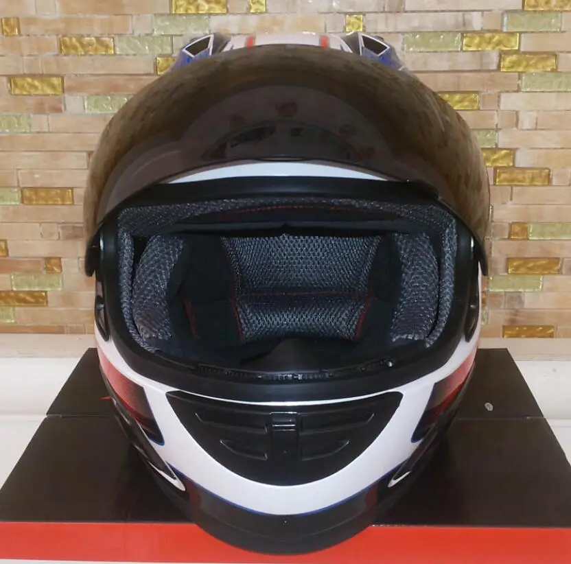 Мотоциклетный шлем полный шлем arai мотоциклетный полный шлем сертификации ECE синий