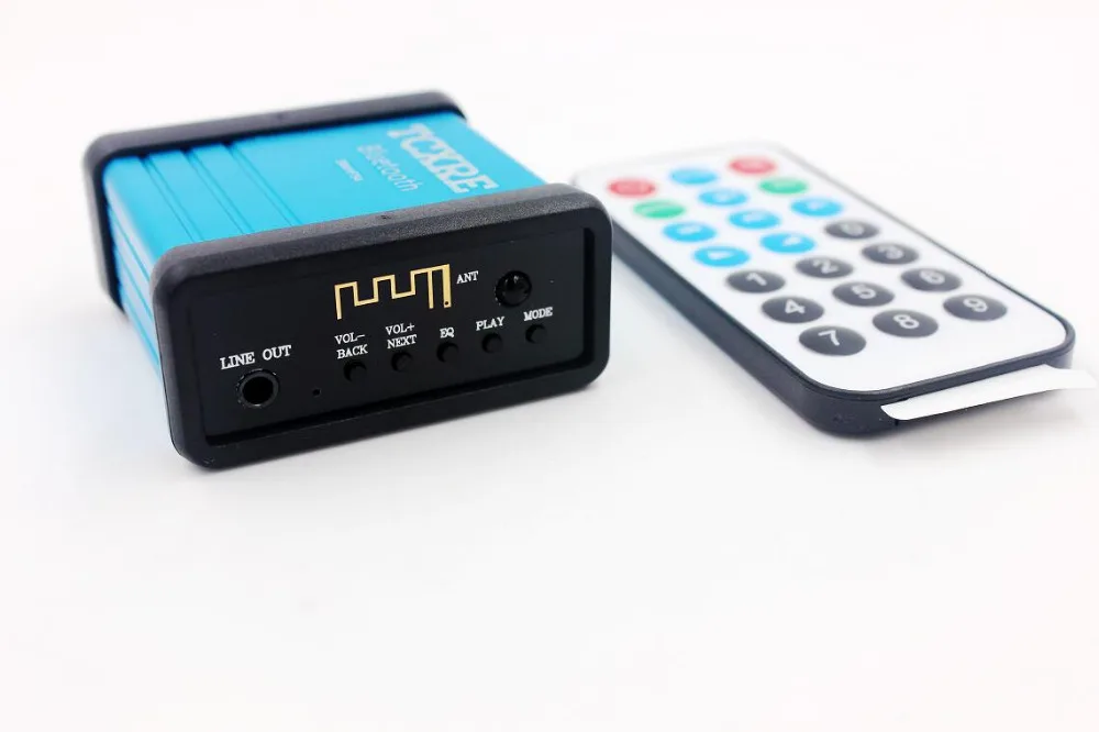 DC 5 в беспроводной Bluetooth приемник 3,5 мм разъем Bluetooth аудио музыкальный приемник адаптер автомобильный Aux для динамика наушников с пультом дистанционного управления