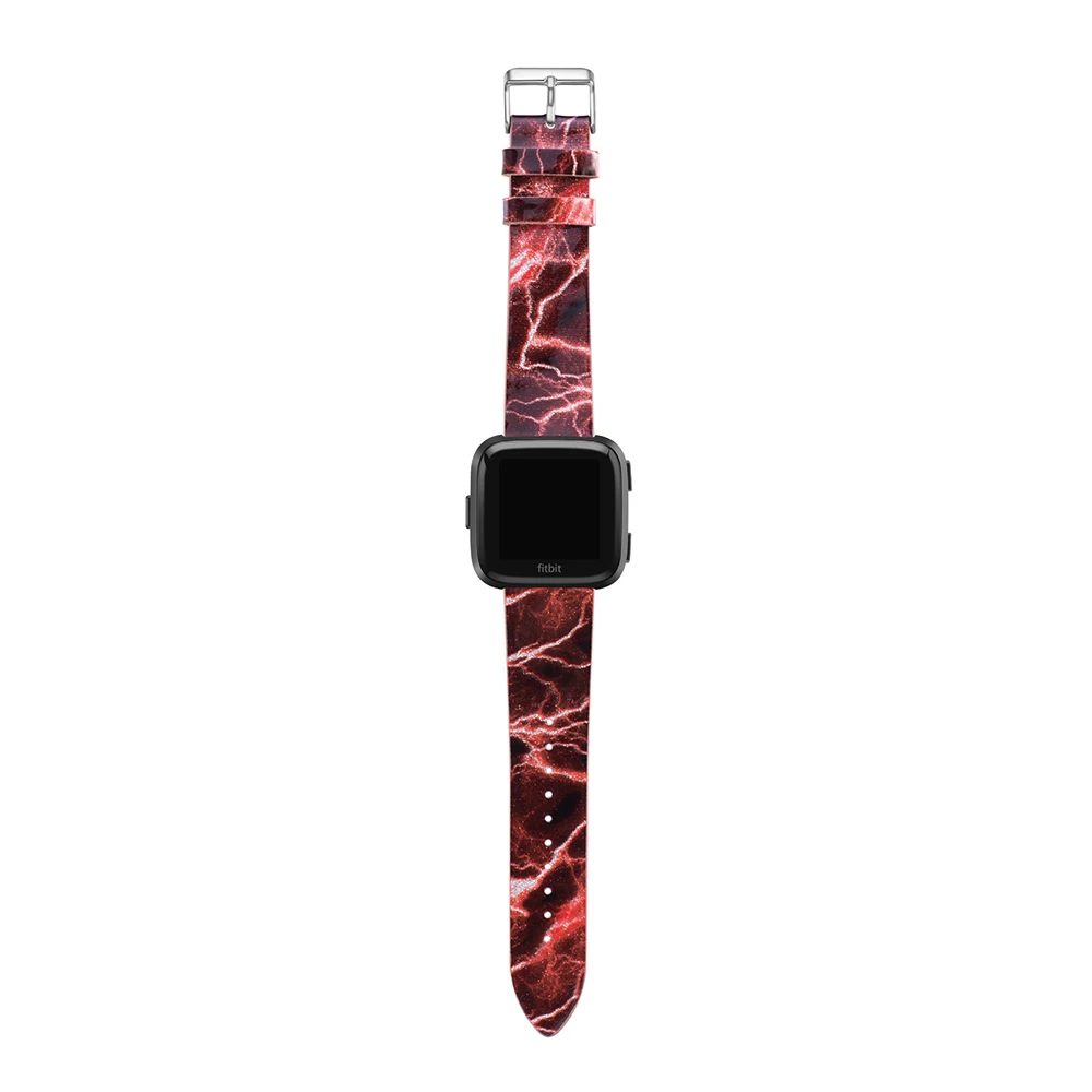 Кожаный ремешок для часов Essidi, сменный для Fitbit Versa 2, цветной ремешок на запястье, петля для Fitbit Versa Lite, умный Браслет