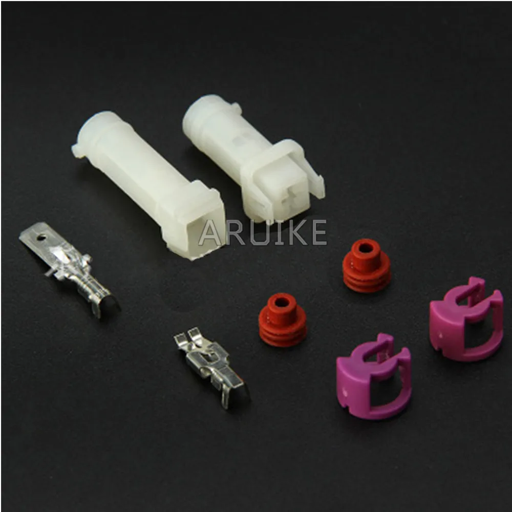 

Car waterproof connector 6.3 1P/2P/3P/4P waterproof harness connector male and female plug high power Round connector
