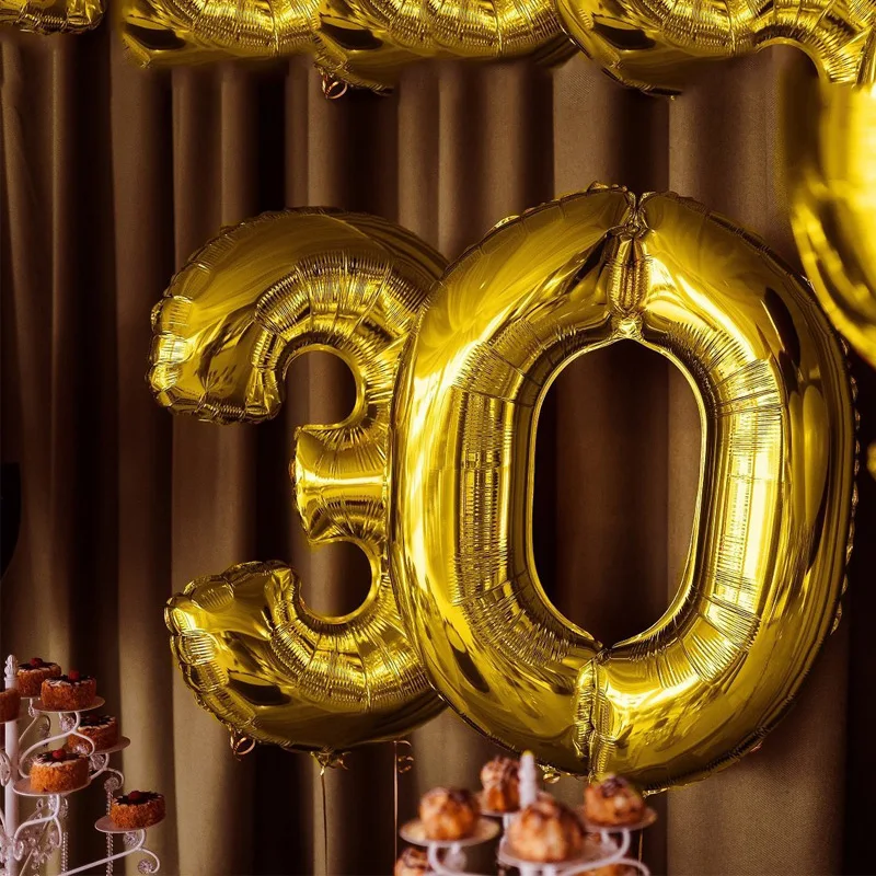 30th День Рождения украшения happy Bday флаг партия набор b день праздник поставки