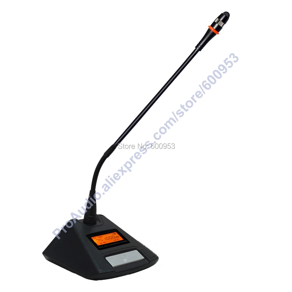 MICWL аудио Классический 400 канальный цифровой беспроводной микрофон для конференц