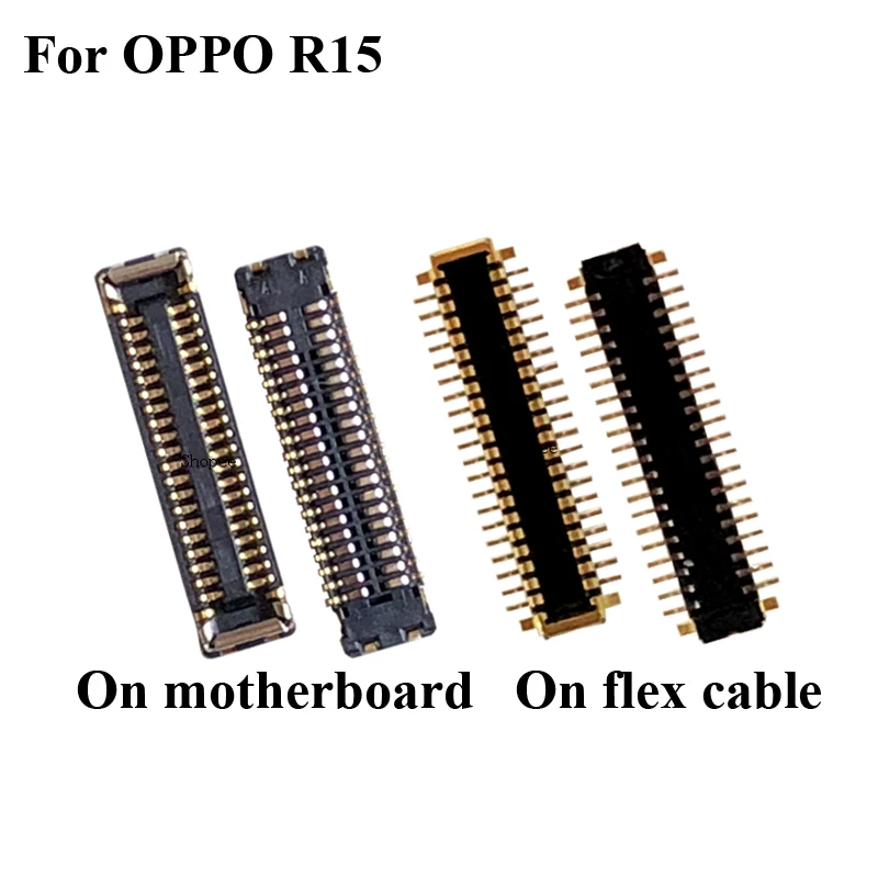 5PCS For OPPO R 15 R15 FPC connector LCD display screen on motherboard mainboard / On flex cable | Мобильные телефоны и