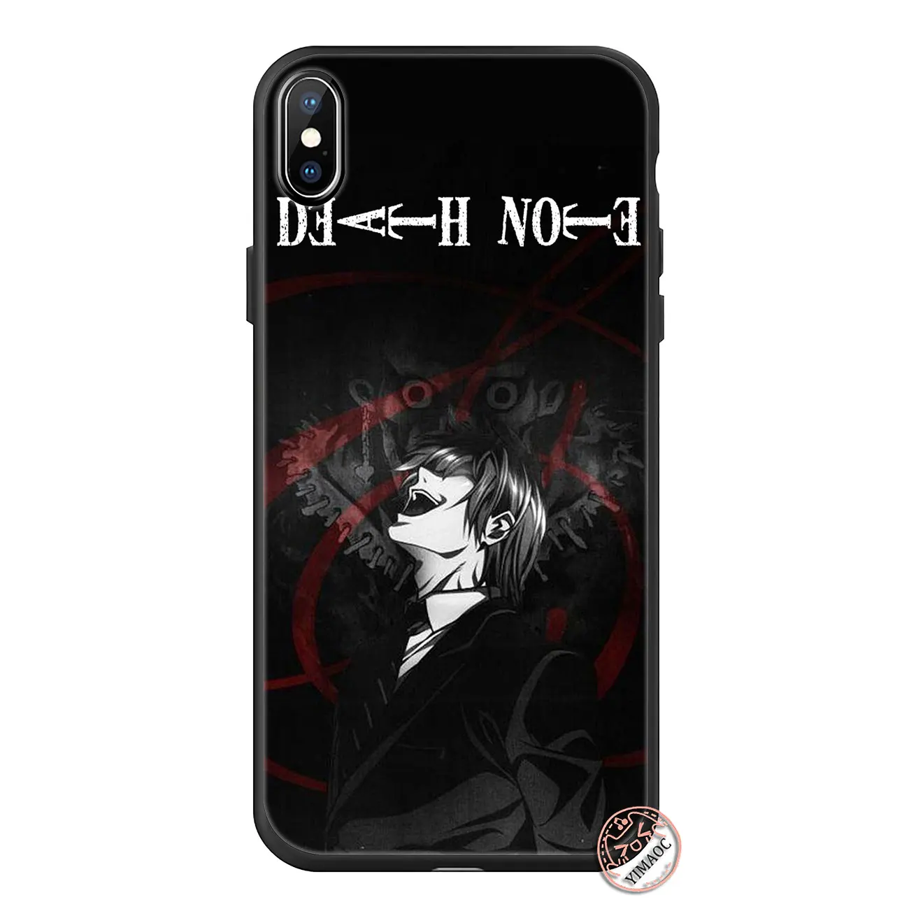 4 YIMAOC Death Note Рюк Кира Мягкий силиконовый чехол для телефона для iPhone 11 Pro XS Max XR X 6 6S 7 8 Plus 5 5S SE 10 TPU черный чехол - Цвет: 4