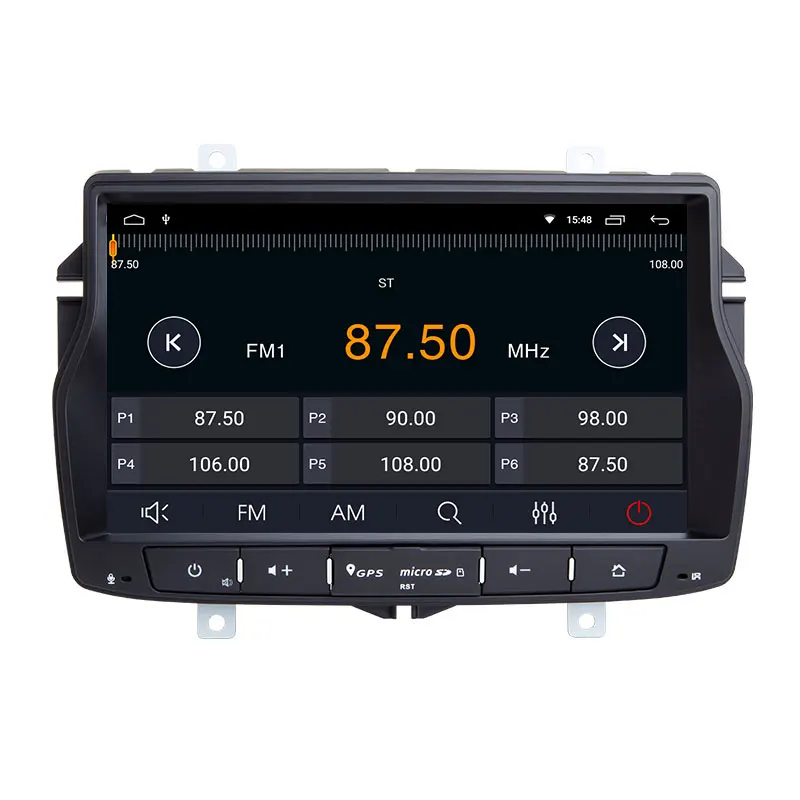 Автомобильный GPS навигатор Android 9 0 для Lada Vesta 2015 2018 радио стерео головное