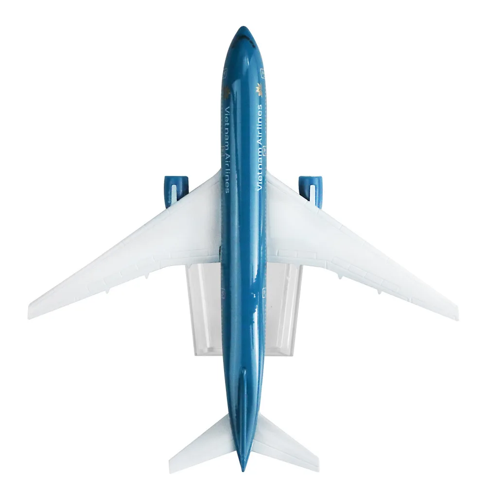 Вьетнамская модель самолета Boeing 777 16 см металлическая модель самолета сувенир подарок на Рождество