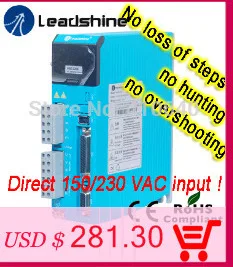 Leadshine DCS810 матовый сервопривод с MAX 80 VDC Вход Напряжение и 20A ток