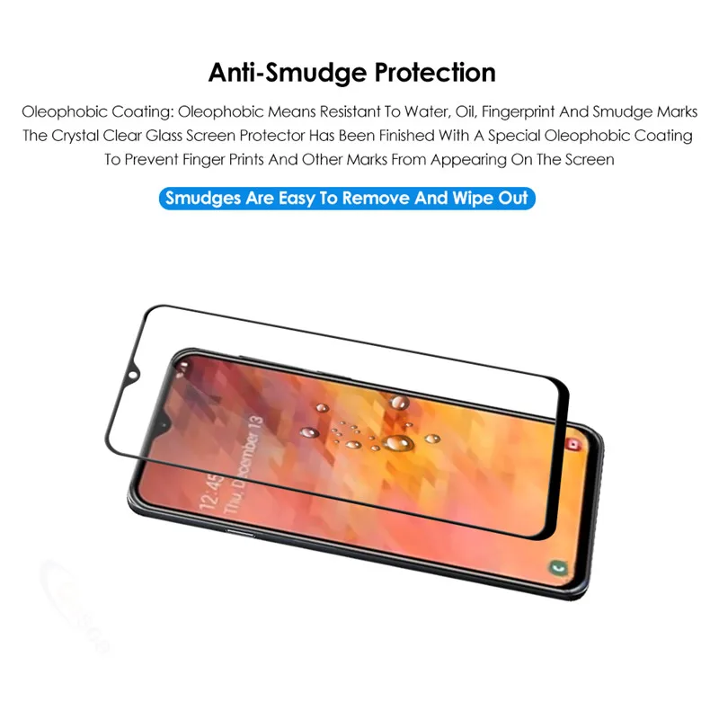 Qosea для samsung Galaxy M30 Экран протектор с уровнем твердости 9 H ультратонкая