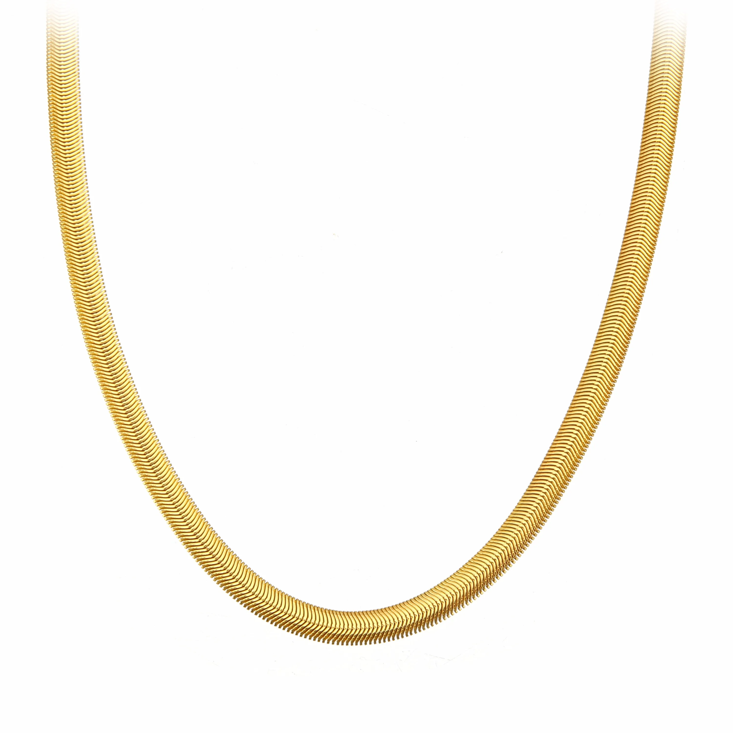 Хип-хоп 8 мм змея цепочка в форме кости золотого цвета Снаряженная кубинская цепь ожерелье s для мужчин персонализированное панк-рок ожерелье ювелирные изделия 60 см