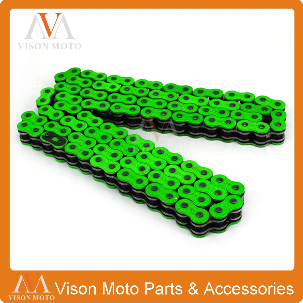 520 X уплотнительное кольцо цепи 120 ссылка для KAWASAKI KX65 KX85 KX125 KX250 KX500 KX250F KX450F KLX450R KLX150 KLX250 для кроссовых и обычных мотоциклов