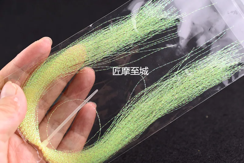 Леска для рыбалки с кристаллами яркий материал вязания мушек|Наживки рыбной