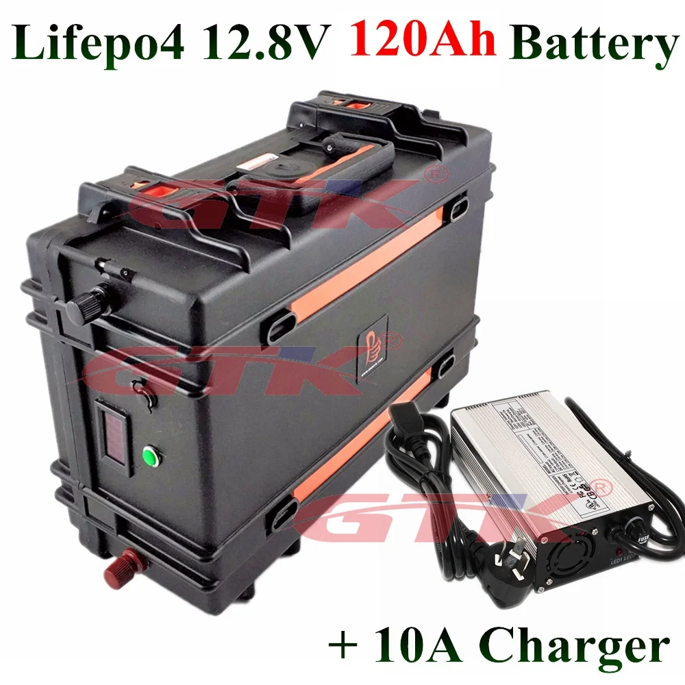 ABS чемодан Lifepo4 12v 120Ah аккумулятор для мобильных устройств с не свинцово кислотных