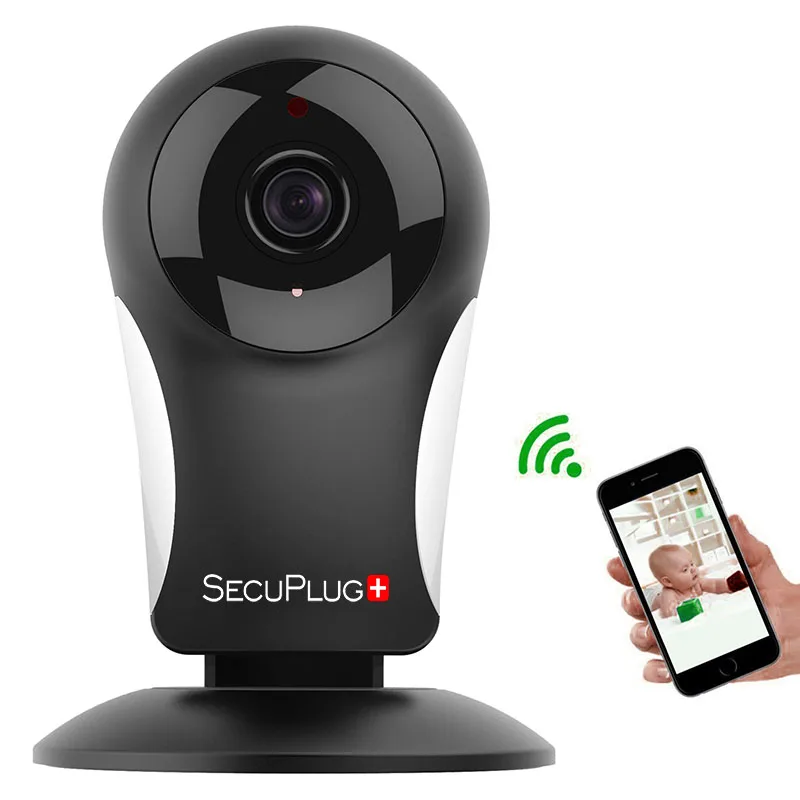 Домашняя мини Wi-Fi ip-камера SecuPlug + SP05 960P с цветным датчиком 2-сторонняя аудиосвязь