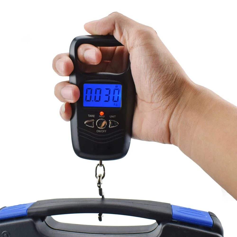 Портативные мини-весы Chanseon для рыбалки багажа максимальный вес 110lb x 0 01 lb 50 кг |