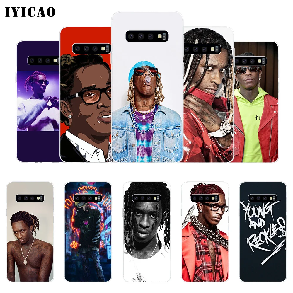 IYICAO Young Thug Rapper Мягкий силиконовый чехол для телефона samsung Galaxy S10e S10 S9 S8 Plus S7 Edge TPU