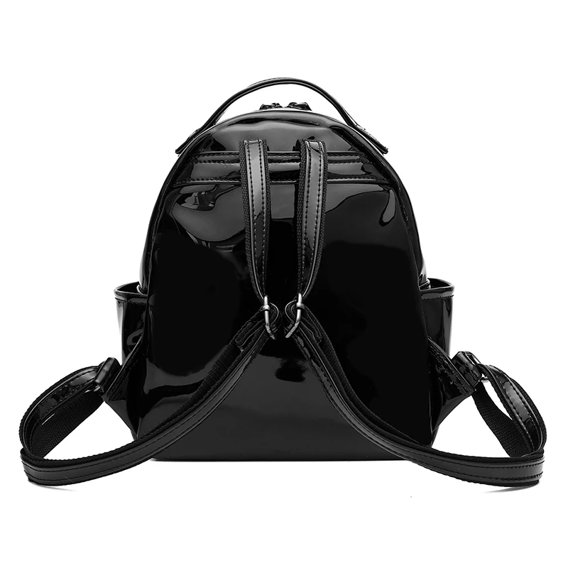 Hanyuna бренд Лидер продаж Модные рюкзаки искусственная блестящие кожаные|backpack