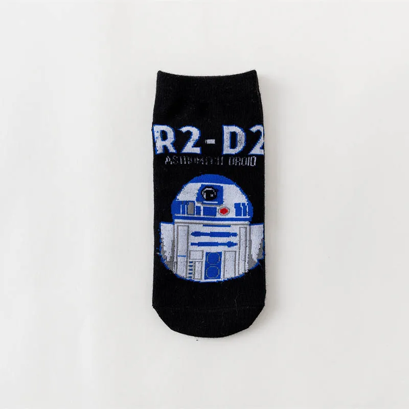18 Звездные войны, мастер фильма йода, R2-D2, носки для косплея, Wookiee Jedi Knight, новинка, носки для мужчин и женщин, носки на весну, осень, зиму - Цвет: 18