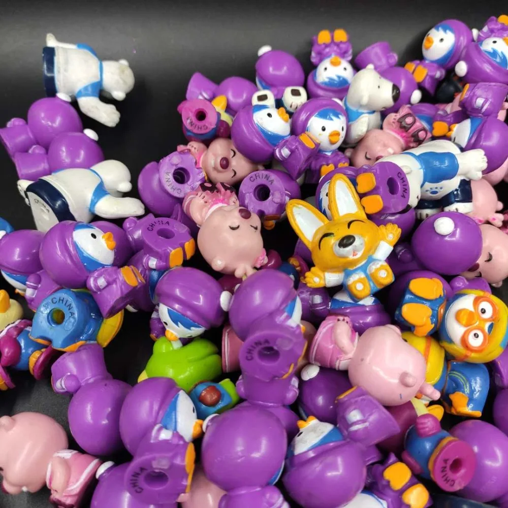 Разница 5 шт./компл. корейский Pororo Пингвин модель игрушки