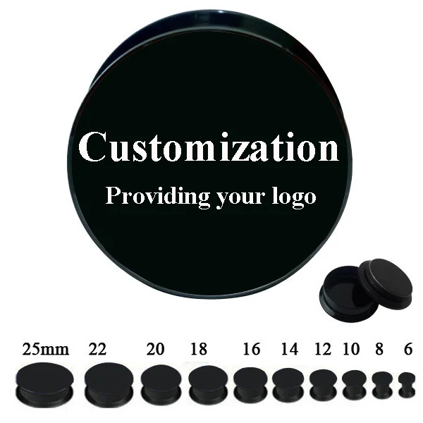 ПАРЫ-Короли Логотип Беруши и Тоннели Винтовые Датчики Подходят Уха Растяжка Expander