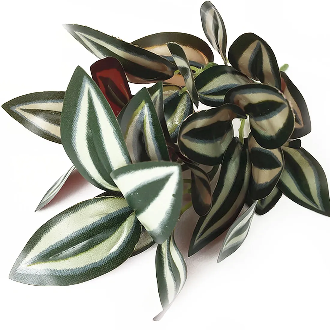 style 10 Green Пластиковое зеленое растение, искусственные листья периллы, искусственные цветочные растения для украшения дома, свадьбы, магазина - Цвет: style 10 Green