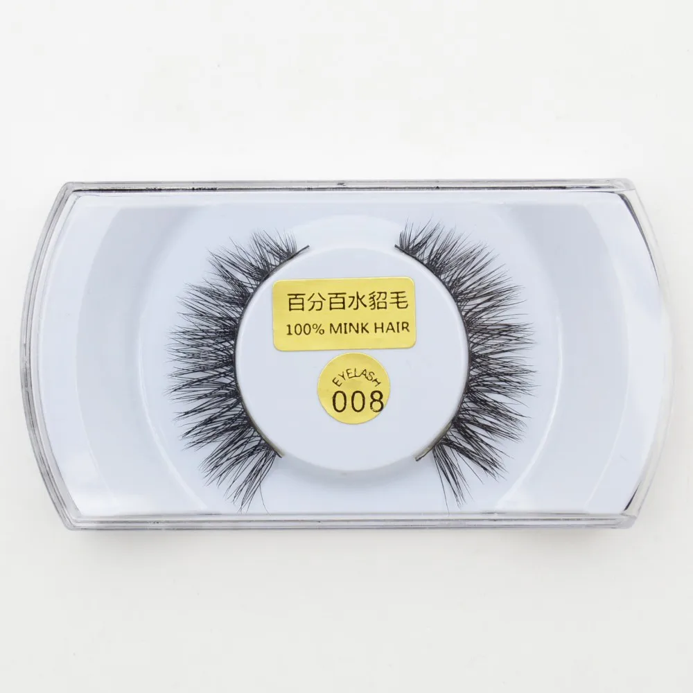 12 пар натуральных норковых густых накладных ресниц накладные ресницы