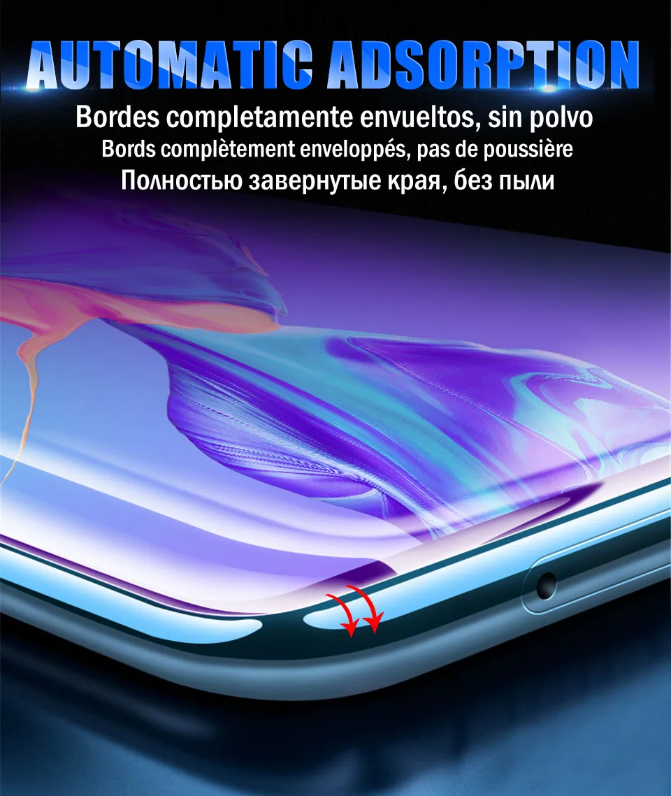 25D Curved Hydrogel Film For Huawei P20 Pro P30 Lite Screen Protector For Huawei P Smart Mate 10 20 Pro Lite Film Not Glass