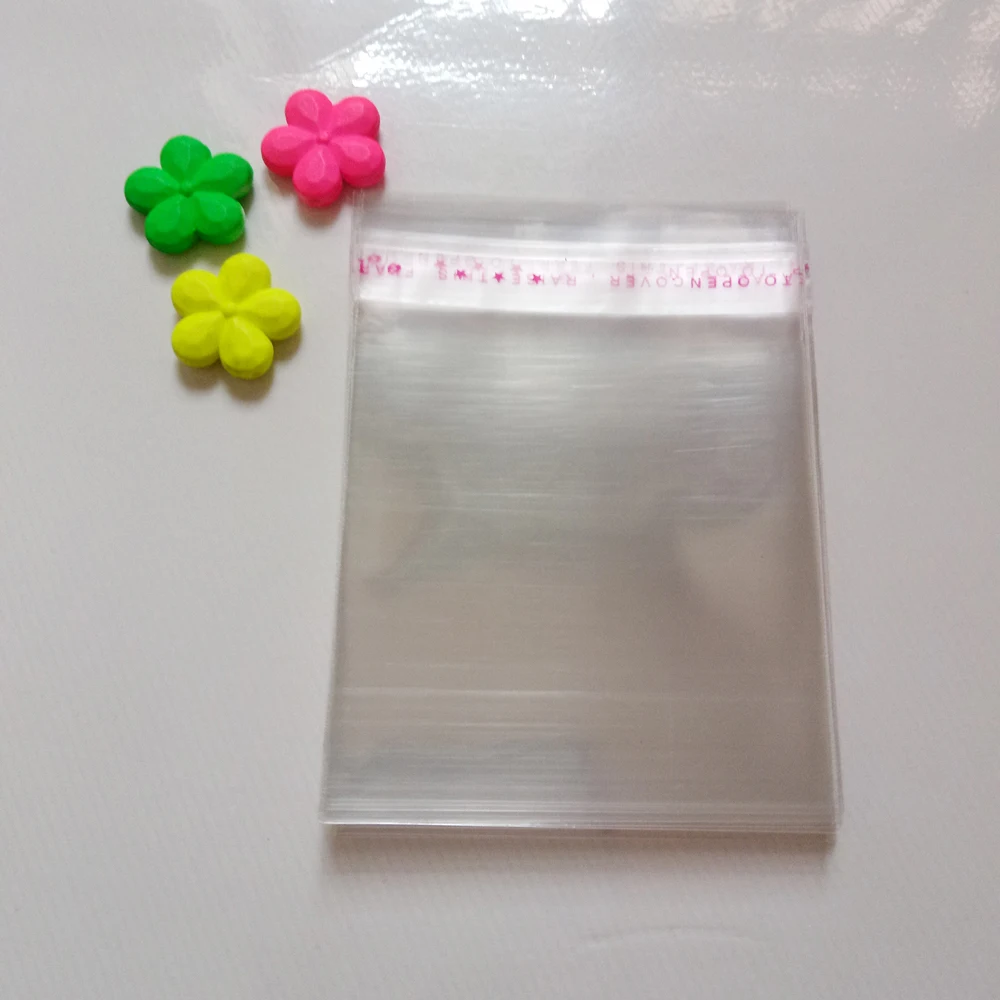 Самоклеящиеся прозрачные пакеты из ОПП для женщин 5000 шт. тканевые мешочки