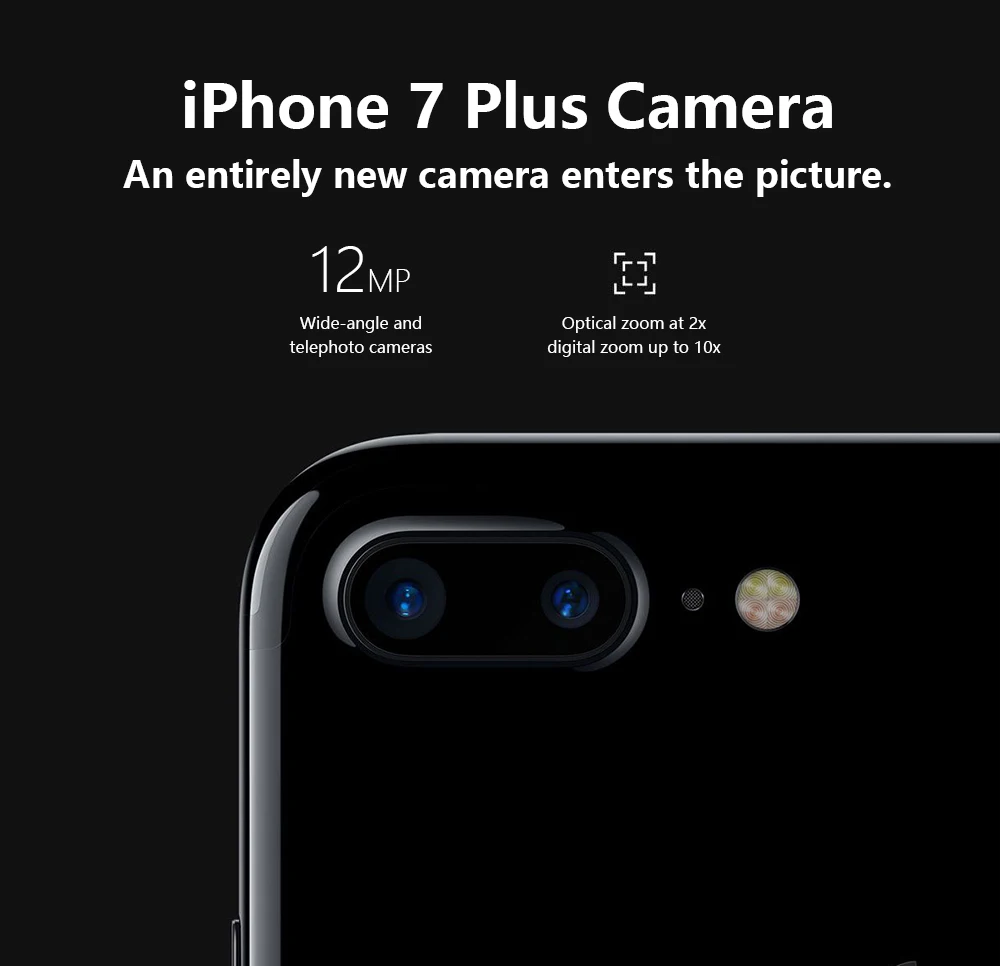 Разблокированный Apple iPhone 7 Plus 5,5 дюймов 32G/128GB wifi 12MP IOS 11 LTE 4G 12.0MP камера смартфон отпечаток пальца мобильный телефон