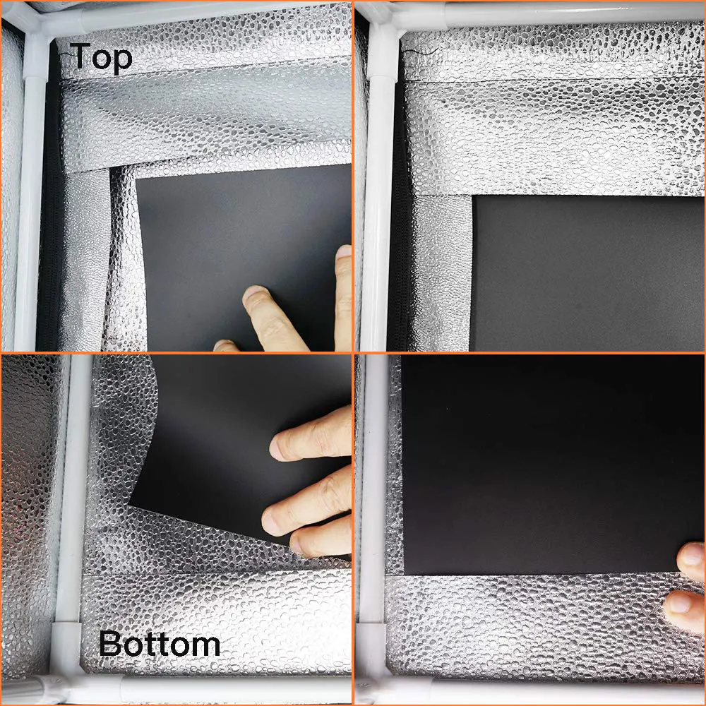 Колпак светильник коробка фото 60 см переносной Фото Студия Мягкая с 3 цвета фон