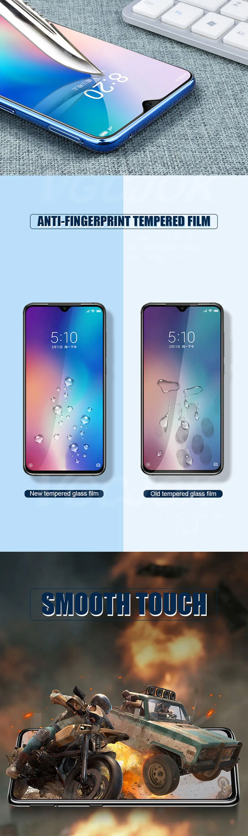 Полное покрытие закаленное стекло для Xiaomi mi 9 8 SE 8 Pro 6X A2 Lite Защита экрана для mi Max 1 2 3 Poco phone F1 защитное стекло