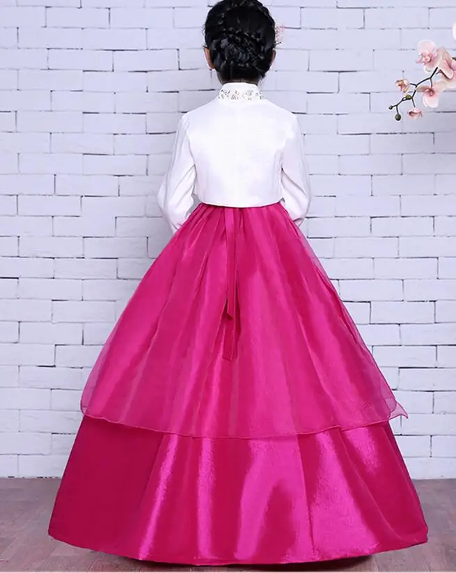 2020 Детские Детский ханбок для девочек и мальчиков в корейском традиционном стиле