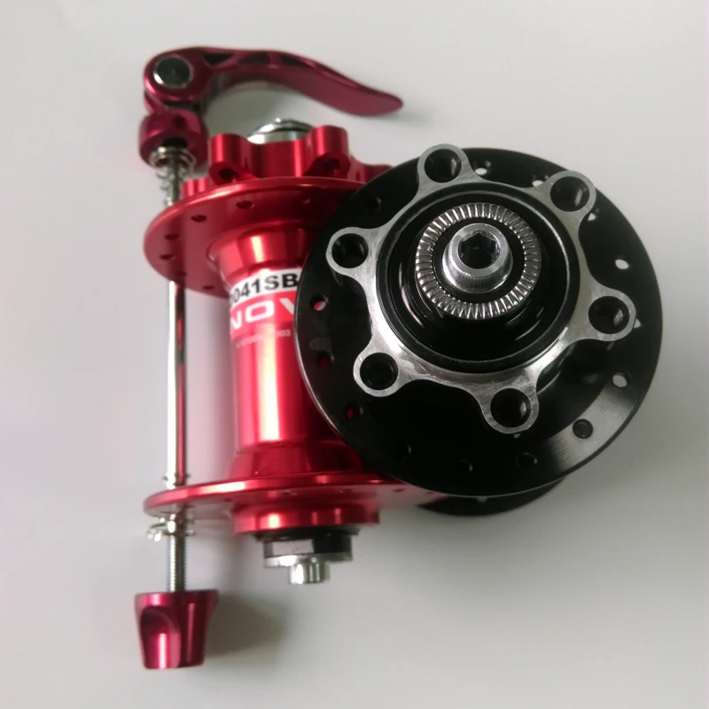 Передняя ступица для горного велосипеда Novatec D041SB mtb 24 28 32 36 отверстий с
