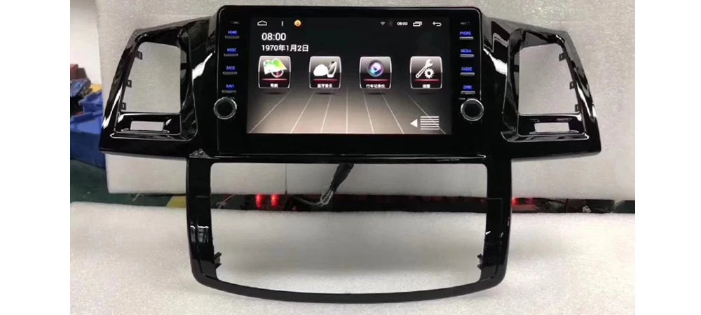 ZaiXi 2 Din Автомобильный мультимедийный плеер Android авто радио для Toyota Hilux 2007~ DVD GPS Bluetooth Wi-Fi HD экран