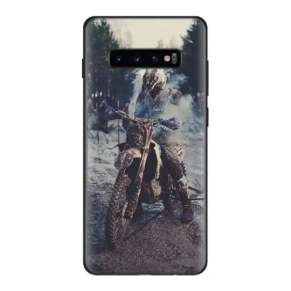 11 Moto Cross moto rcycle спортивный черный силиконовый чехол s для samsung Galaxy S10 Plus S10e S8 S9 Plus A30 A50 M20 M30 мягкий чехол - Цвет: 11