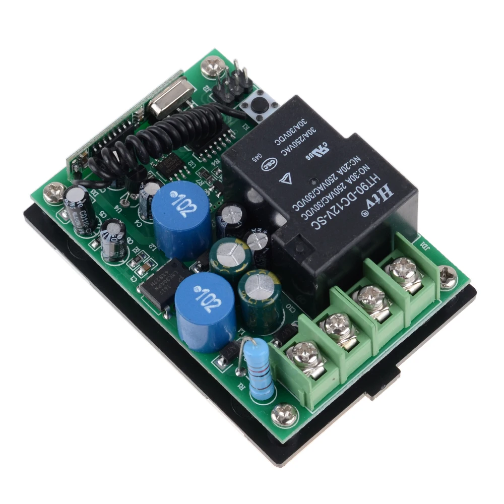 Беспроводной пульт дистанционного управления переменный ток 220 в 30 А RF