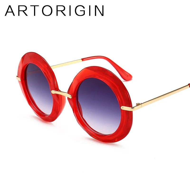 Женские солнцезащитные очки в круглой оправе ARTORIGIN элегантные винтажные