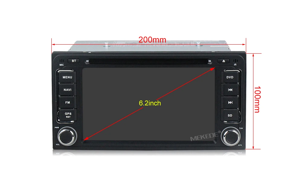 2din Android 8,0 автомобильный Радио стерео dvd-плеер для Toyota универсальный Corolla Camry RAV4 Highlander hilux vios