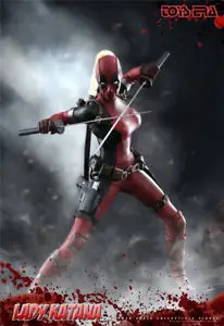 Для коллекции woman pool 1/6 TE021 Lady Katana lady deadpool фигурка кукла игрушка полный