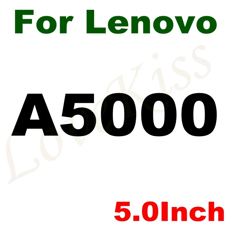 A5000 9H закаленное стекло для lenovo A536 A6000 A6010 A7000 A5000 Vibe C2 P1 M K3 K4 K5 K6 Note A Plus X3 Lite Защитная пленка для экрана - Цвет: A5000