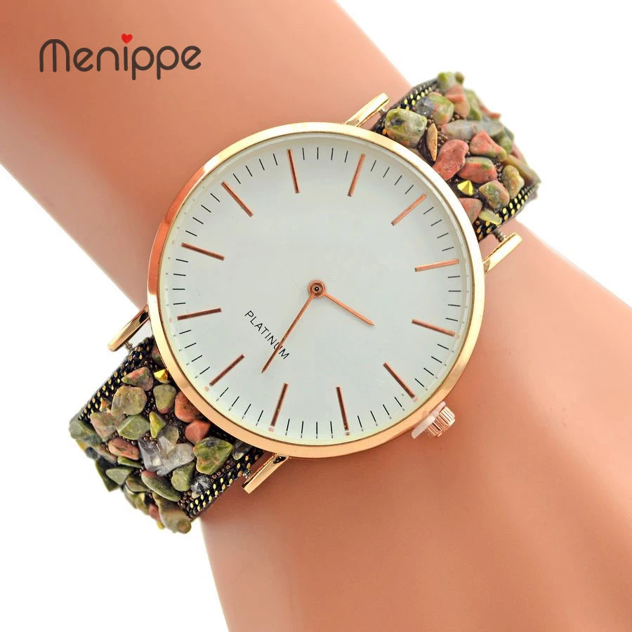 2020 женские часы Топ бренд Роскошные кварцевые камень очарование ремесло