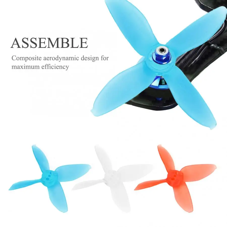 12 шт./компл. 3 Цвета ABS Emax AVAN Micro RC Дрон дюйма лезвия и 2 4 пропеллеры для Babyhawk части |
