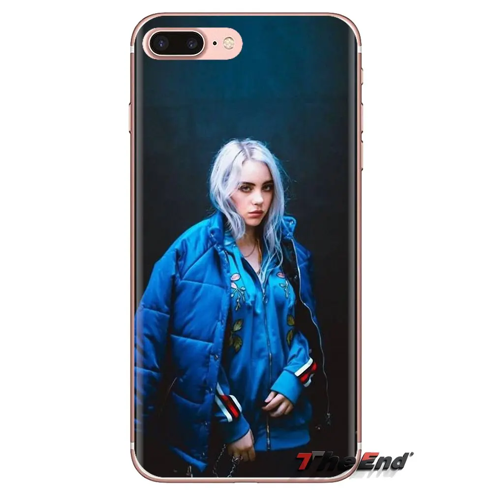 Мягкие прозрачные чехлы для Xiaomi Redmi 4A S2 Note 3 3S 4 4X 5 Plus 6 7 6A Pro Pocophone F1 Billie Eilish Music |