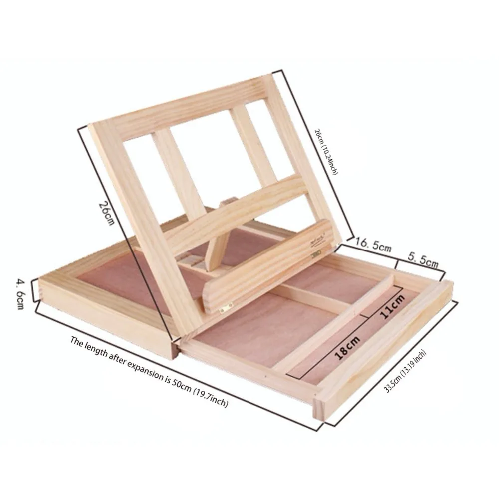 Подставка для алмазной живописи светодиодный светильник Pad Board Box Tablet регулируемый деревянный держатель с ящиком для хранения 5D алмазная живопись