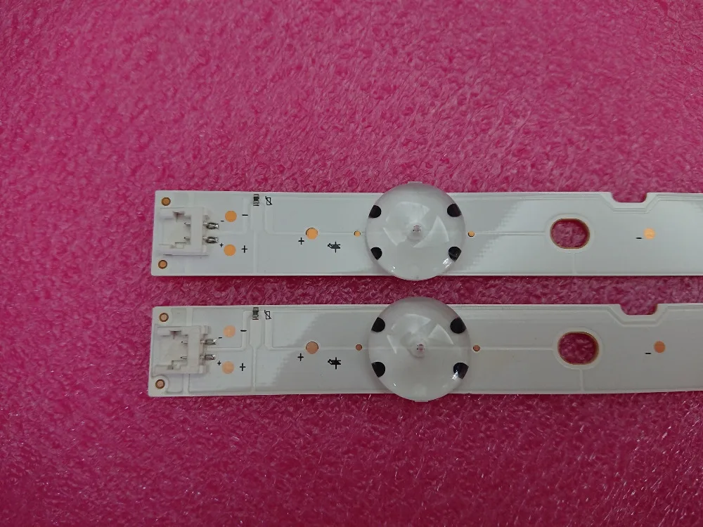 2 шт.* 5 светодиодный s 510 мм Светодиодная лента-подсветка для ТВ TX-49DS500B LG Innotek 49 дюймов Panasonic REV 0,4