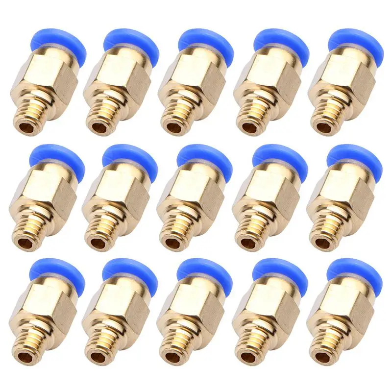 Pc4-M10 прямой Пневматический фитинг для подключения + Pc4-M6 быстрый монтаж 3D-принтера
