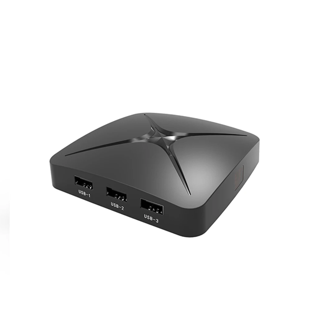Android 7 1 T96N телеприставка RK3328 четырехъядерный ТВ приемник 4K Многоязычная Смарт