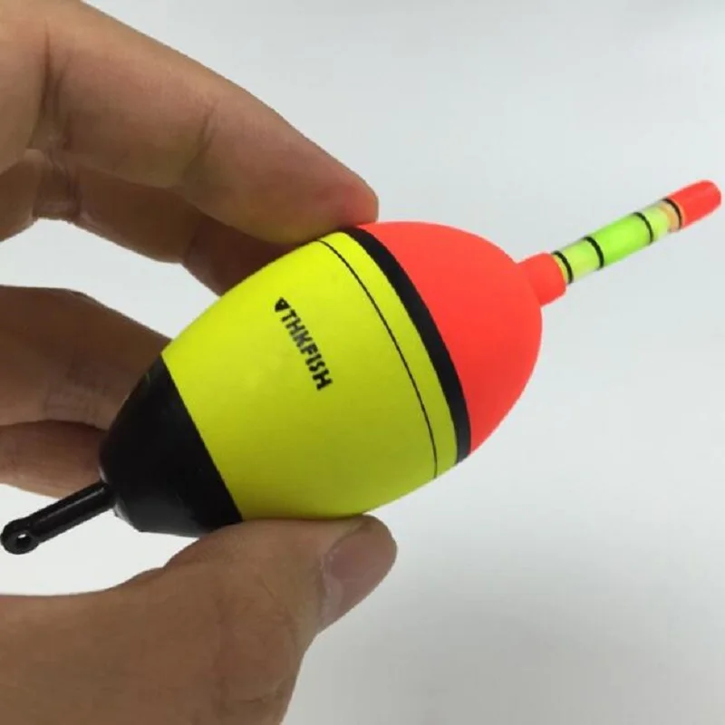 Thkfish 5pcs15g eva Поплавки Бобберс + 10 шт. палке ночь световой Щупы для мангала пузатый