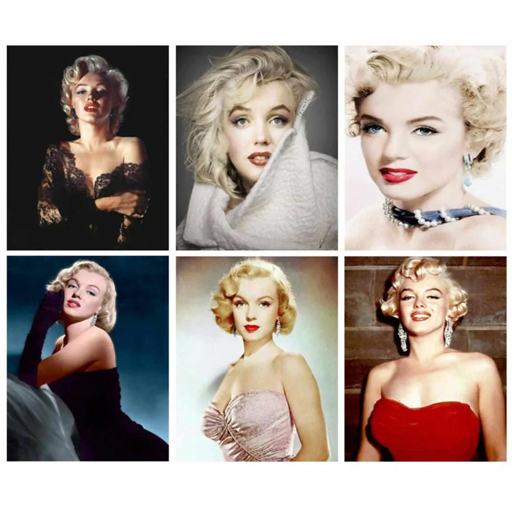 Алмазная вышивка Diy 5D алмазная Norma Jeane Baker 5d мозаика живопись Daimond отличный подарок