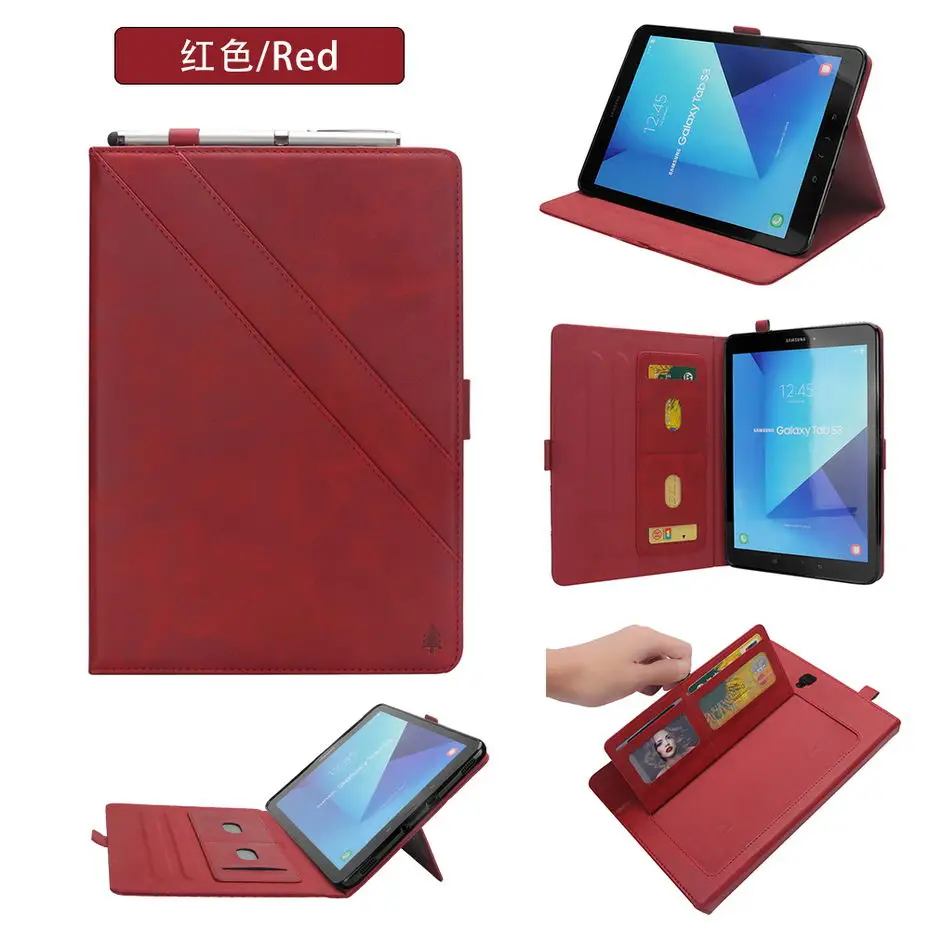 Роскошный деловой чехол из искусственной кожи чехол для samsung Galaxy Tab S3 9,7 T820 T825 чехол для планшета