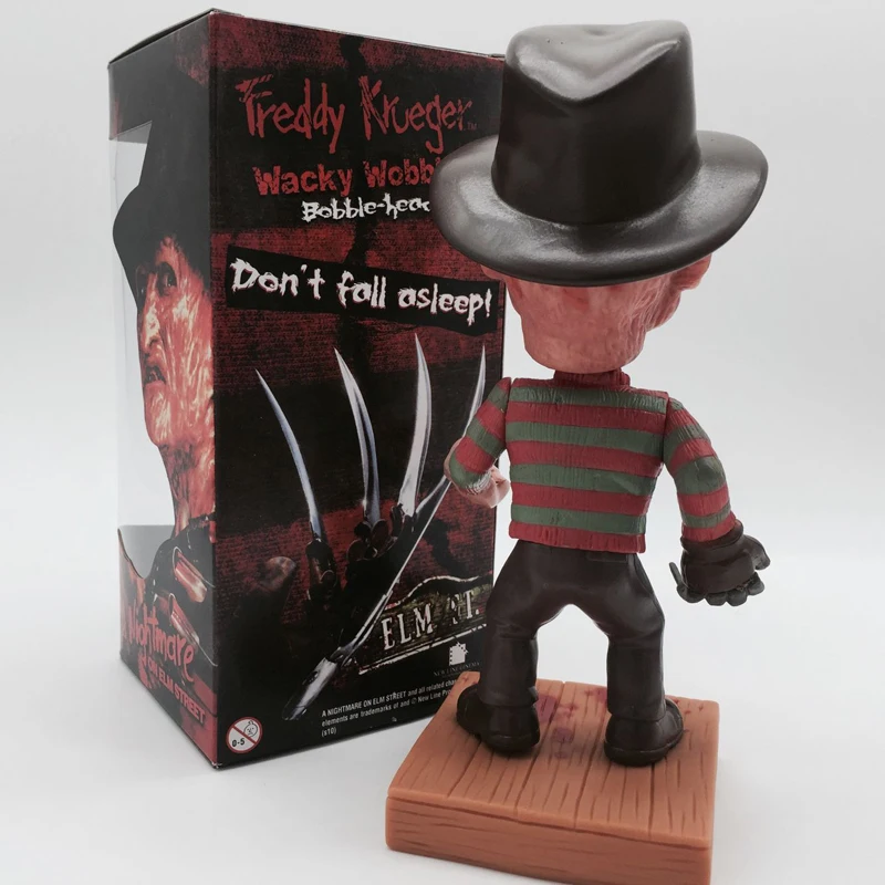 A &quotКошмар на улице Вязов&quot Freddy Krueger Jason Wacky Wobbler Bobble Head PVC фигурка игрушки 10